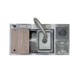 CHẬU RỬA INOX KAFF KF-FYD8846-B