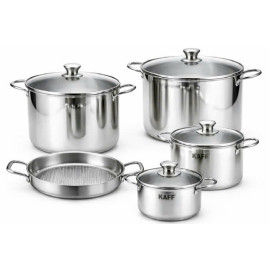 Bộ Nồi KAFF Inox 5 Món Cao Cấp KF-STL005304Q