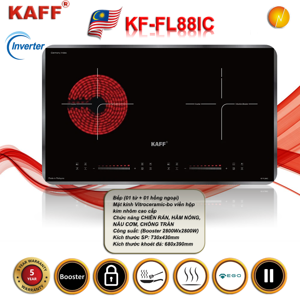 Bếp điện từ KAFF KF-FL88IC NEW