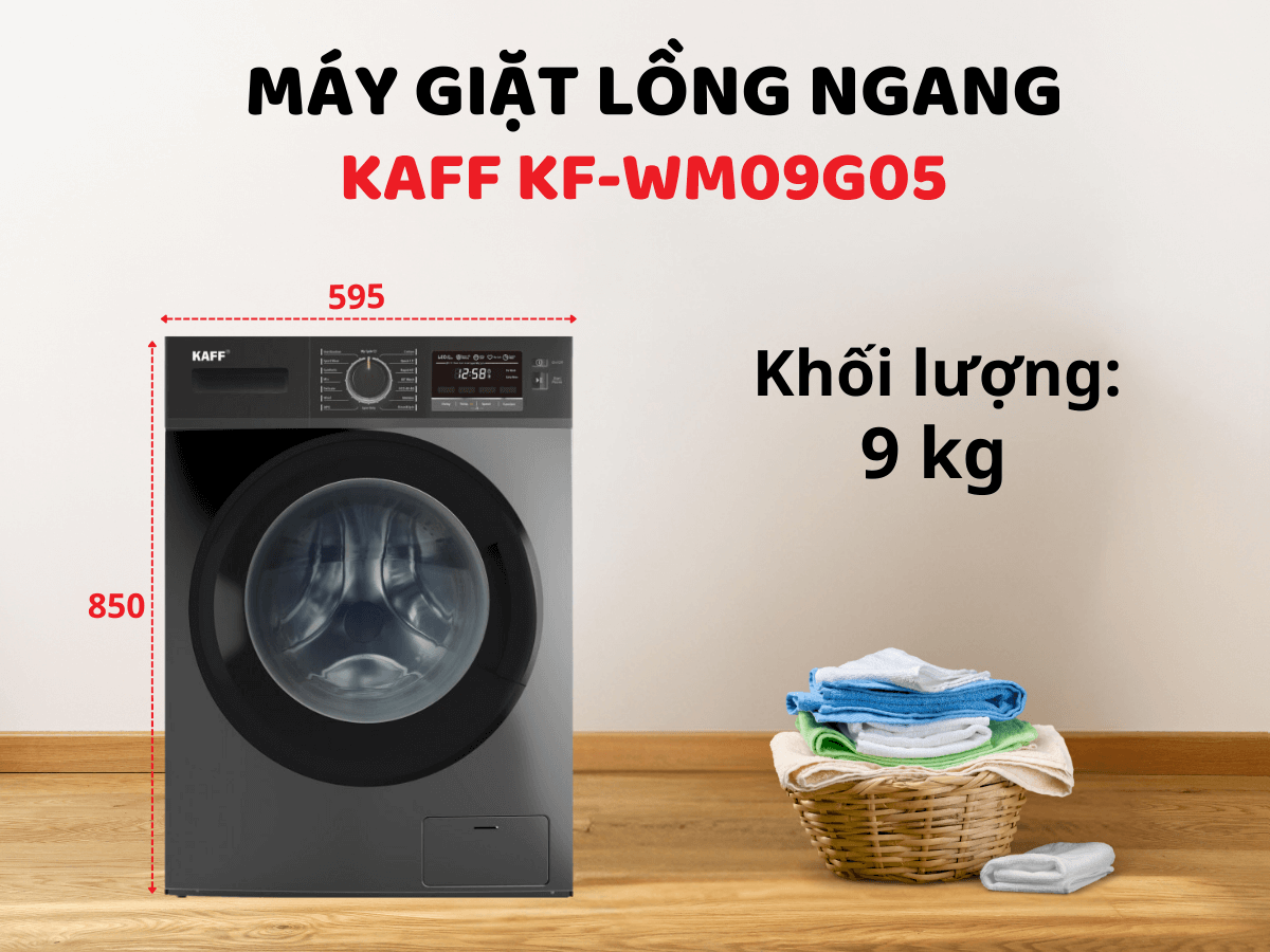 Máy giặt Kaff KF-WM09G05 9kg