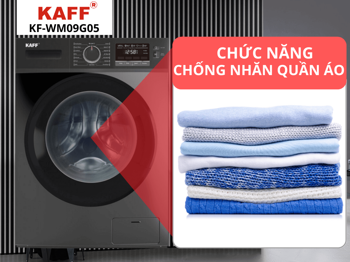 M&aacute;y giặt Kaff KF-WM09G05 9kg