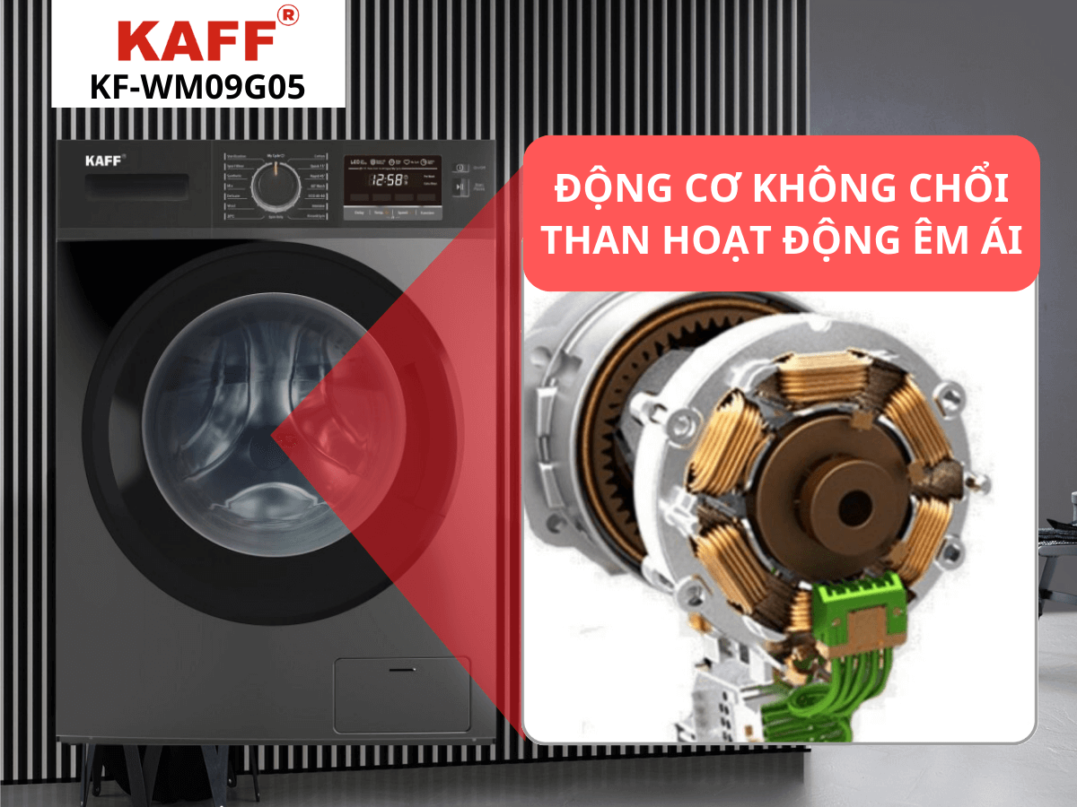 M&aacute;y giặt Kaff KF-WM09G05 9kg