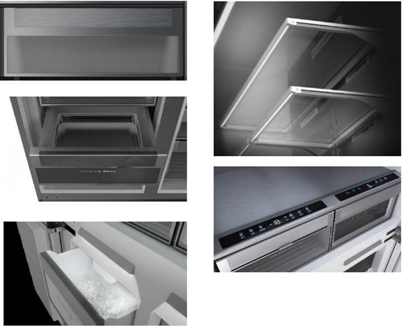 Tủ lạnh âm toàn phần 2 cánh KAFF KF-BI555W LUXURY | Flexhouse VN