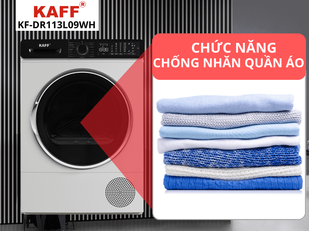 M&aacute;y sấy Kaff KF-DR113L09WH